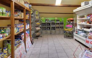 Grocery shop of the camp-site